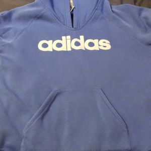 Adidas Hoodie Blue sz M